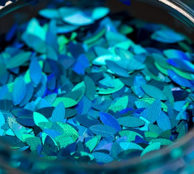 3D LASER TEAL RICE