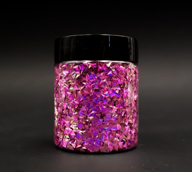 3D AURORA NEON PINK FLAKE