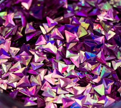 3D AURORA NEON PINK FLAKE