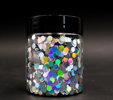 3D HOLOGRAPHIC SILVER PLATE FLAKE