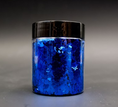 MAJESTIC BLUE HEART CROSS FLAKE