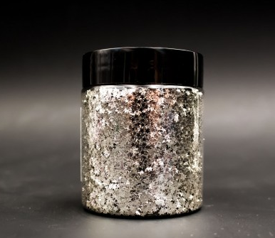 PLATINUM SILVER STARS FLAKE