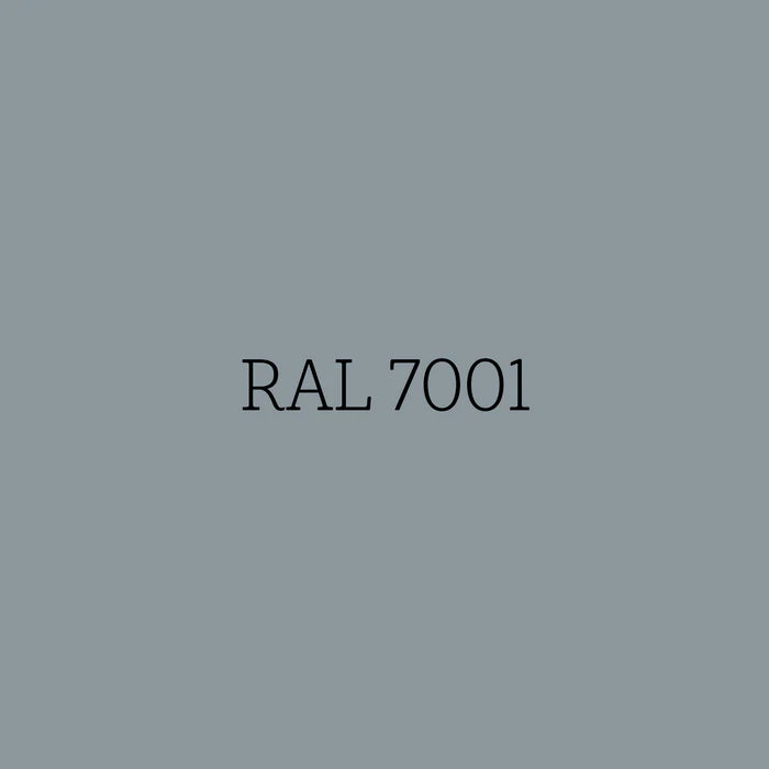 Epoxy ResinPaste Silver Gray RAL 7001
