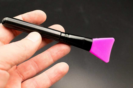 Siliconenborstel voor epoxyhars