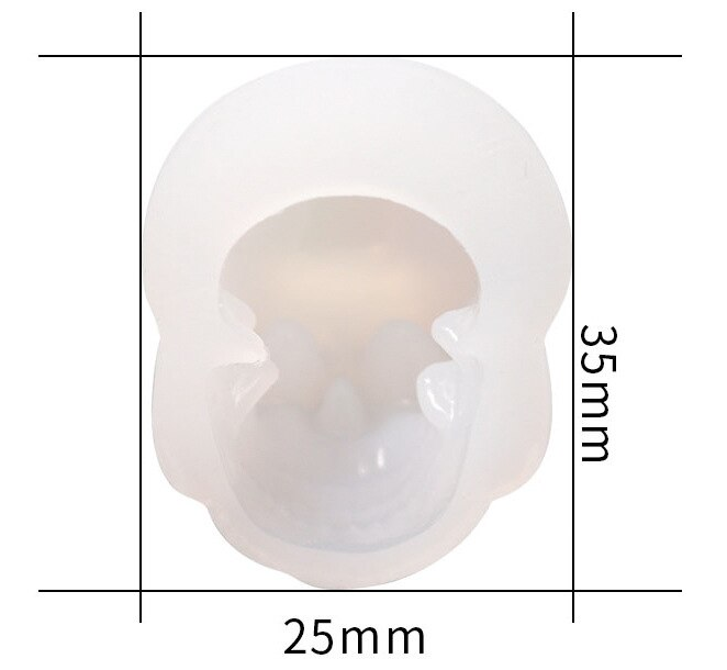 Siliconen Mal Skull