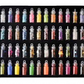 48 bottles glitter flake box