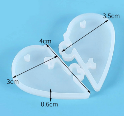 Heart Shaped Silicone Mold