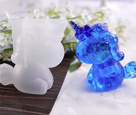 Siliconen Unicorn Mal