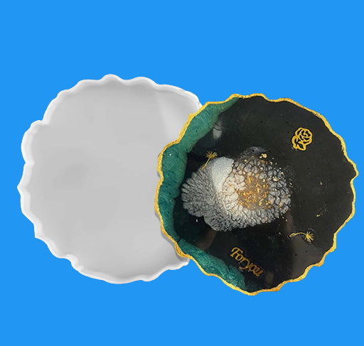 Geode Onderzetter Siliconen Mal