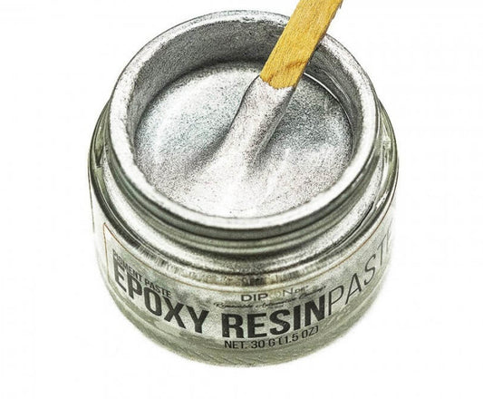 Sterling Silver Alloy Epoxy Resin Pigment Paste