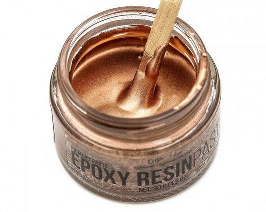Burnt Copper Metal Epoxy Resin Pigmentpasta