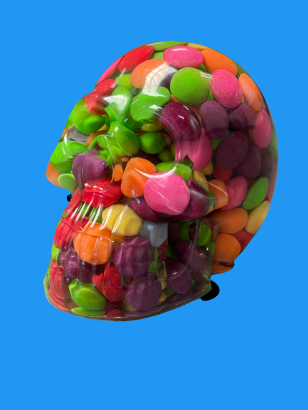 Skull Siliconen Mal